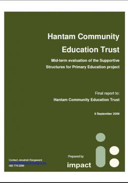 Mid-term Evaluation Report (2009)