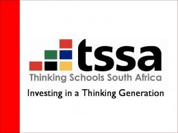 Thinking Schools South Africa, Thinking Schools International